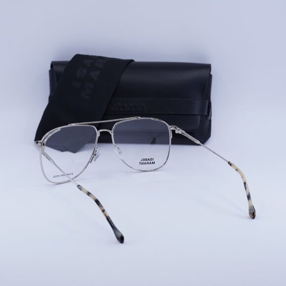 Isabel Marant IM 0057 0010 00 Aviator Eyeglasses 56mm - Palladium main image 9